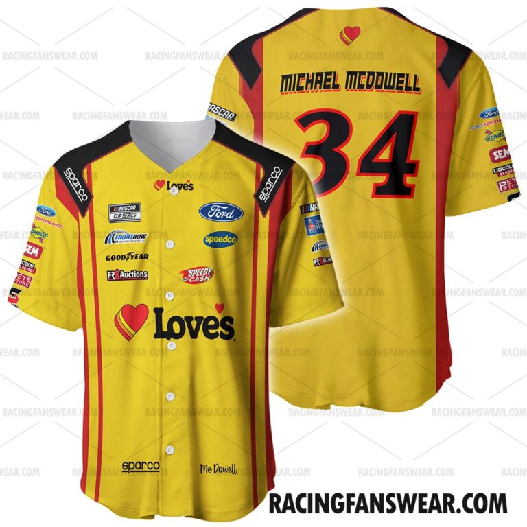 Nascar store - Loyal fans of Michael McDowell's Unisex Baseball Jerseys,Kid Baseball Jerseys,Youth Baseball Jerseys,Men's Hockey Jerseys,WoMen's Hockey Jerseys,Youth's Hockey Jerseys:vintage nascar racing suit,uniform,apparel,shirts,merch,hoodie,jackets,shorts,sweatshirt,outfits,clothes