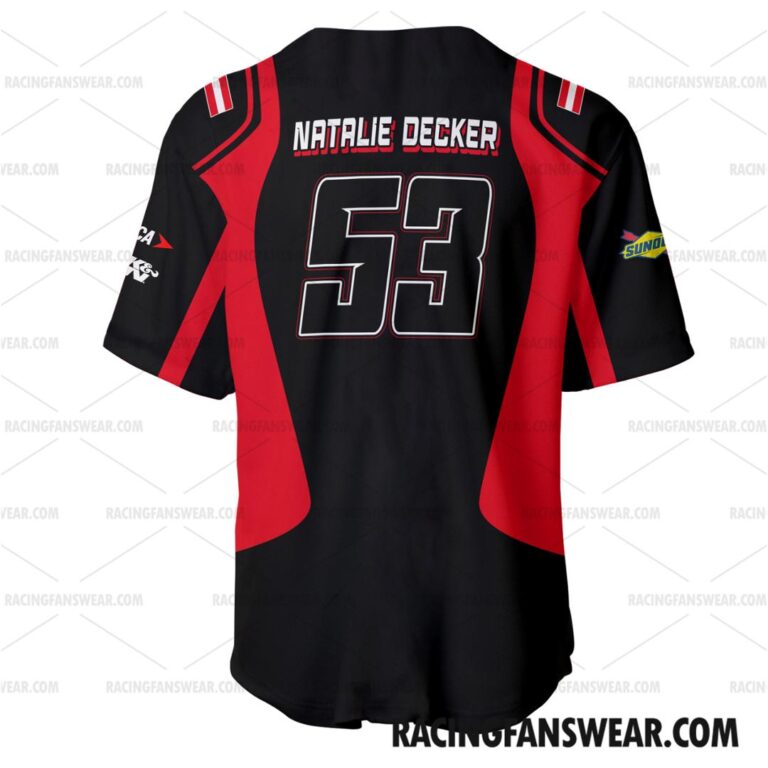 Nascar store - Loyal fans of Natalie Decker's Unisex Baseball Jerseys,Kid Baseball Jerseys,Youth Baseball Jerseys,Men's Hockey Jerseys,WoMen's Hockey Jerseys,Youth's Hockey Jerseys:vintage nascar racing suit,uniform,apparel,shirts,merch,hoodie,jackets,shorts,sweatshirt,outfits,clothes