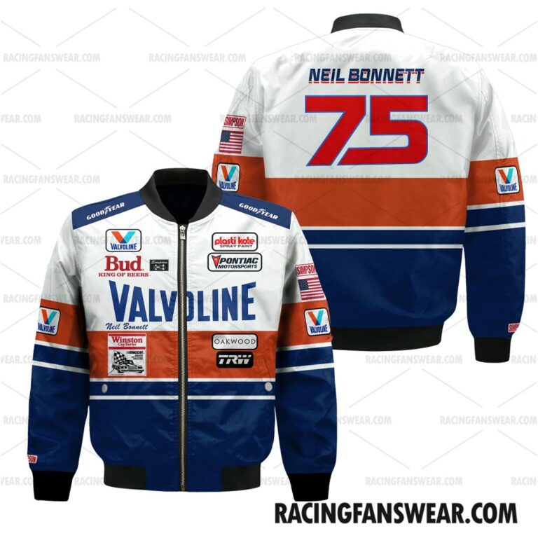 Nascar store - Loyal fans of Neil Bonnett's Bomber Jacket,Unisex Thick Coat,Unisex Sleeveless Hoodie,Unisex Hooded T-Shirt,Kid Sleeveless Hoodie,Kid Hooded T-Shirts,Kid Thick Coat:vintage nascar racing suit,uniform,apparel,shirts,merch,hoodie,jackets,shorts,sweatshirt,outfits,clothes