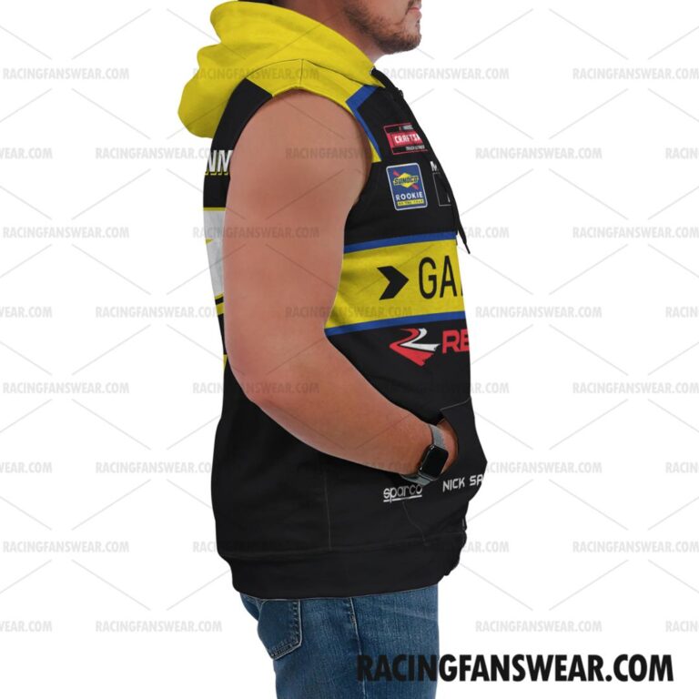 Nascar store - Loyal fans of Nick Sanchez's Bomber Jacket,Unisex Thick Coat,Unisex Sleeveless Hoodie,Unisex Hooded T-Shirt,Kid Sleeveless Hoodie,Kid Hooded T-Shirts,Kid Thick Coat:vintage nascar racing suit,uniform,apparel,shirts,merch,hoodie,jackets,shorts,sweatshirt,outfits,clothes