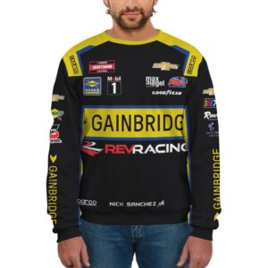 Nick Sanchez Nascar Racing 2023 Customize Name and Number Sweatshirt Zip Pop Top Hoodie T-Shirt Long Pant 11 Nascar store - Loyal fans of Nick Sanchez's Combo Unisex Hoodie + Unisex Long Pants,Combo Unisex Pop Top Hoodie + Unisex Long Pants,Combo Unisex Zip Hoodie + Unisex Long Pants,Combo Kid Hoodie + Kid Long Pants,Combo Kid Zip Hoodie + Kid Long Pants,Unisex Pop Top Hoodie,Unisex Hoodie,Unisex Zip Hoodie,Unisex T-Shirt,Unisex Sweatshirt,Unisex Long Pants,Kid Hoodie,Kid Zip Hoodie,Kid T-Shirt,Kid Sweatshirt,Kid Long Pants:vintage nascar racing suit,uniform,apparel,shirts,merch,hoodie,jackets,shorts,sweatshirt,outfits,clothes