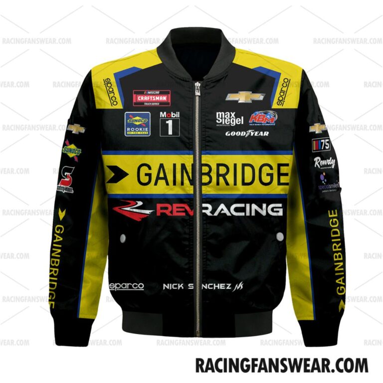 Nascar store - Loyal fans of Nick Sanchez's Bomber Jacket,Unisex Thick Coat,Kid Thick Coat:vintage nascar racing suit,uniform,apparel,shirts,merch,hoodie,jackets,shorts,sweatshirt,outfits,clothes