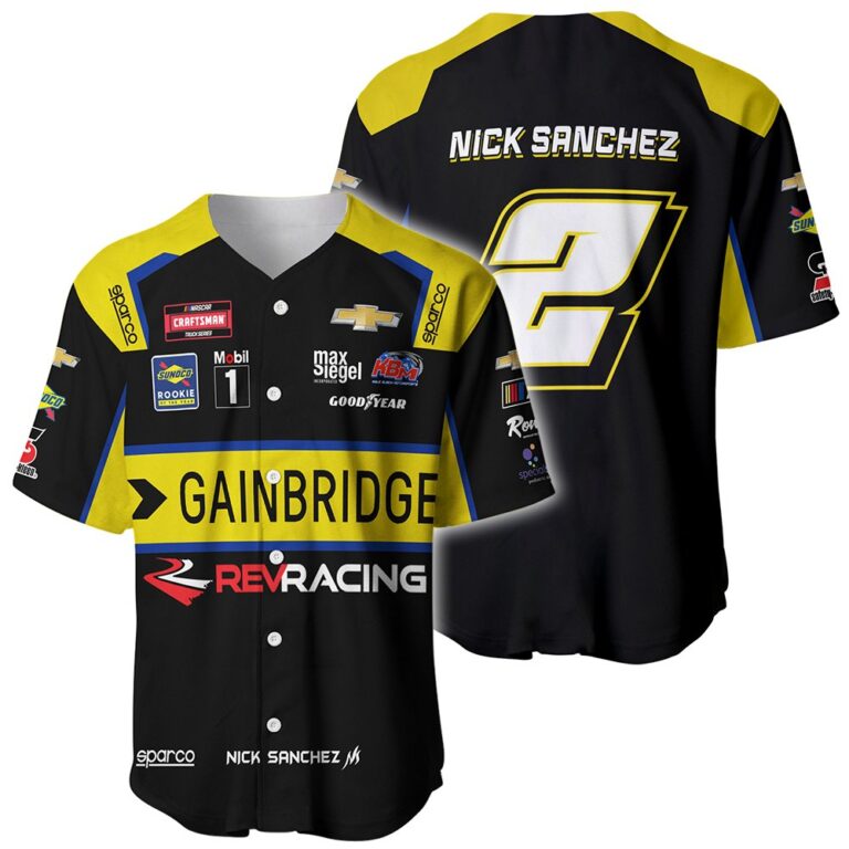 Nascar store - Loyal fans of Nick Sanchez's Unisex Baseball Jerseys,Kid Baseball Jerseys,Youth Baseball Jerseys,Men's Hockey Jerseys,WoMen's Hockey Jerseys,Youth's Hockey Jerseys:vintage nascar racing suit,uniform,apparel,shirts,merch,hoodie,jackets,shorts,sweatshirt,outfits,clothes