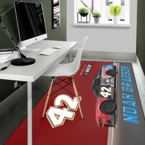 Noah Gragson Nascar Legacy Motor Club Racing Carpet Living Room Area Rugs Doormats Blanket Flag Home 3 Nascar store - Loyal fans of Noah Gragson's Rug,Doormat,Blanket Microfiber Fleece,Blanket Premium Sherpa,House Flag:vintage nascar racing suit,uniform,apparel,shirts,merch,hoodie,jackets,shorts,sweatshirt,outfits,clothes