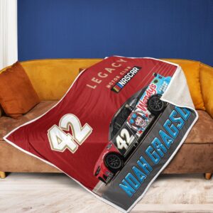 Noah Gragson Nascar Legacy Motor Club Racing Carpet Living Room Area Rugs Doormats Blanket Flag Home 6 Nascar store - Loyal fans of Noah Gragson's Rug,Doormat,Blanket Microfiber Fleece,Blanket Premium Sherpa,House Flag:vintage nascar racing suit,uniform,apparel,shirts,merch,hoodie,jackets,shorts,sweatshirt,outfits,clothes