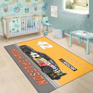Noah Gragson Nascar Legacy Motor Club Racing Carpet Living Room Area Rugs Doormats Blanket Flag Home 4 Nascar store - Loyal fans of Noah Gragson's Rug,Doormat,Blanket Microfiber Fleece,Blanket Premium Sherpa,House Flag:vintage nascar racing suit,uniform,apparel,shirts,merch,hoodie,jackets,shorts,sweatshirt,outfits,clothes
