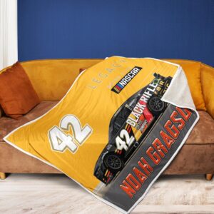 Noah Gragson Nascar Legacy Motor Club Racing Carpet Living Room Area Rugs Doormats Blanket Flag Home 6 Nascar store - Loyal fans of Noah Gragson's Rug,Doormat,Blanket Microfiber Fleece,Blanket Premium Sherpa,House Flag:vintage nascar racing suit,uniform,apparel,shirts,merch,hoodie,jackets,shorts,sweatshirt,outfits,clothes