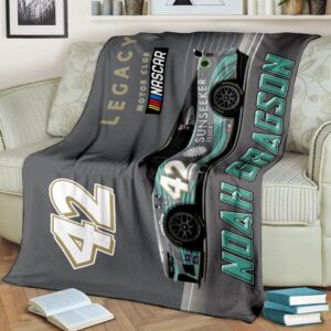 Noah Gragson Nascar Legacy Motor Club Racing Carpet Living Room Area Rugs Doormats Blanket Flag Home 7 Nascar store - Loyal fans of Noah Gragson's Rug,Doormat,Blanket Microfiber Fleece,Blanket Premium Sherpa,House Flag:vintage nascar racing suit,uniform,apparel,shirts,merch,hoodie,jackets,shorts,sweatshirt,outfits,clothes