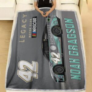 Noah Gragson Nascar Legacy Motor Club Racing Carpet Living Room Area Rugs Doormats Blanket Flag Home 8 Nascar store - Loyal fans of Noah Gragson's Rug,Doormat,Blanket Microfiber Fleece,Blanket Premium Sherpa,House Flag:vintage nascar racing suit,uniform,apparel,shirts,merch,hoodie,jackets,shorts,sweatshirt,outfits,clothes