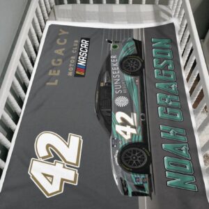 Noah Gragson Nascar Legacy Motor Club Racing Carpet Living Room Area Rugs Doormats Blanket Flag Home 10 Nascar store - Loyal fans of Noah Gragson's Rug,Doormat,Blanket Microfiber Fleece,Blanket Premium Sherpa,House Flag:vintage nascar racing suit,uniform,apparel,shirts,merch,hoodie,jackets,shorts,sweatshirt,outfits,clothes