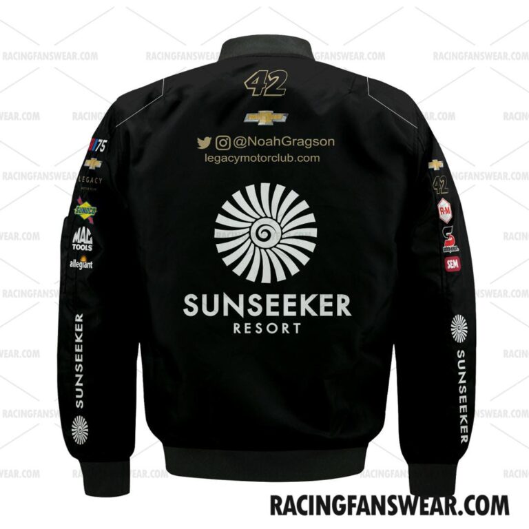 Nascar store - Loyal fans of Noah Gragson's Bomber Jacket,Unisex Thick Coat,Kid Thick Coat:vintage nascar racing suit,uniform,apparel,shirts,merch,hoodie,jackets,shorts,sweatshirt,outfits,clothes