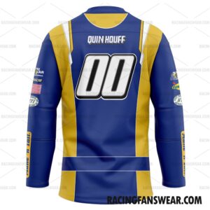 Nascar store - Loyal fans of Quin Houff's Unisex Baseball Jerseys,Kid Baseball Jerseys,Youth Baseball Jerseys,Men's Hockey Jerseys,WoMen's Hockey Jerseys,Youth's Hockey Jerseys:vintage nascar racing suit,uniform,apparel,shirts,merch,hoodie,jackets,shorts,sweatshirt,outfits,clothes