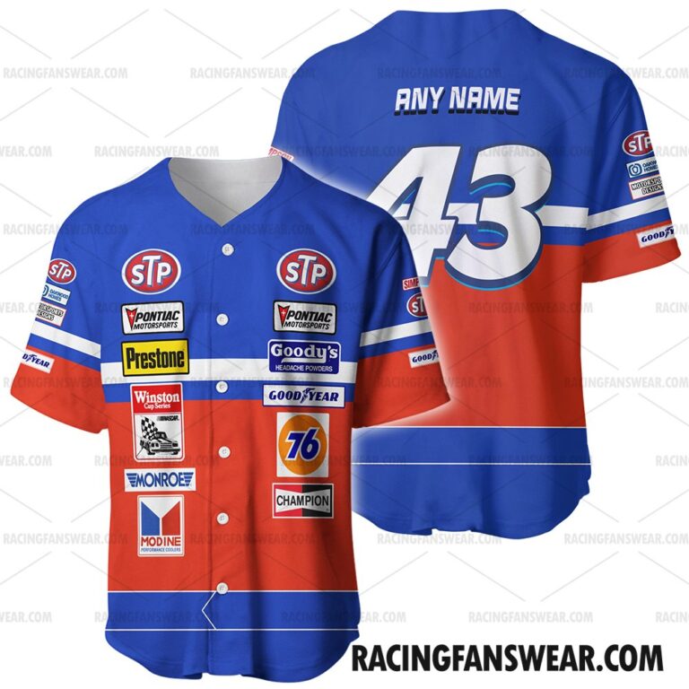 Richard Petty Nascar Racing 1987 Customize Name and Number Clothes ...