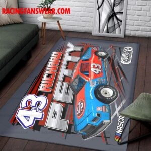 Richard Petty Nascar Racing Carpet Living Room Area Rugs Doormats Blanket Flag Home 1 Nascar store - Loyal fans of Richard Petty's Rug,Doormat,Blanket Microfiber Fleece,Blanket Premium Sherpa,House Flag:vintage nascar racing suit,uniform,apparel,shirts,merch,hoodie,jackets,shorts,sweatshirt,outfits,clothes