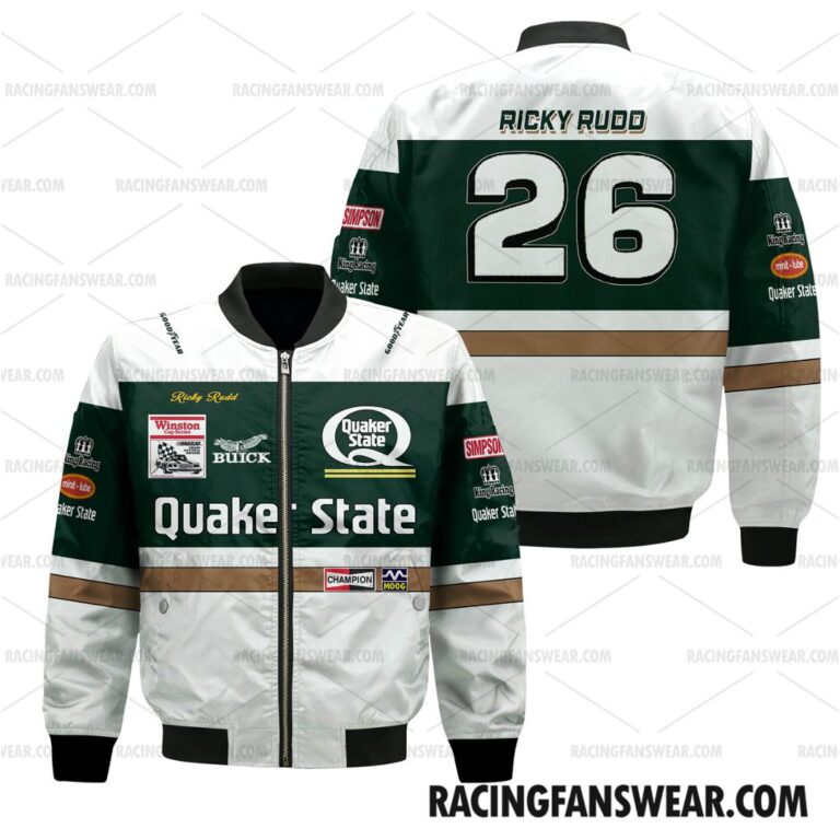 Nascar store - Loyal fans of Ricky Rudd's Bomber Jacket,Unisex Thick Coat,Unisex Sleeveless Hoodie,Unisex Hooded T-Shirt,Kid Sleeveless Hoodie,Kid Hooded T-Shirts,Kid Thick Coat:vintage nascar racing suit,uniform,apparel,shirts,merch,hoodie,jackets,shorts,sweatshirt,outfits,clothes