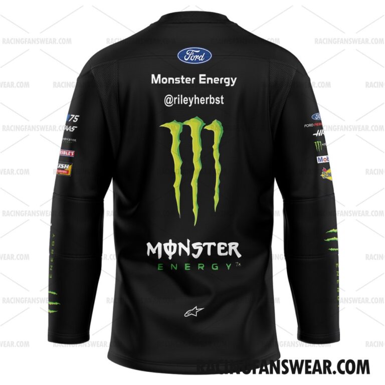 Nascar store - Loyal fans of Riley Herbst's Men's Hockey Jerseys,WoMen's Hockey Jerseys,Youth's Hockey Jerseys:vintage nascar racing suit,uniform,apparel,shirts,merch,hoodie,jackets,shorts,sweatshirt,outfits,clothes