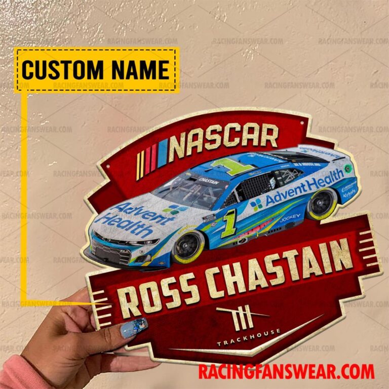 Nascar store - Loyal fans of Ross Chastain's Cut Metal Signs:vintage nascar racing suit,uniform,apparel,shirts,merch,hoodie,jackets,shorts,sweatshirt,outfits,clothes