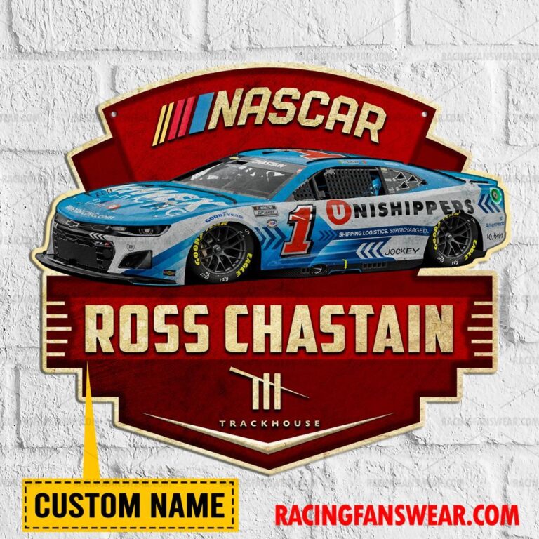 Nascar store - Loyal fans of Ross Chastain's Cut Metal Signs:vintage nascar racing suit,uniform,apparel,shirts,merch,hoodie,jackets,shorts,sweatshirt,outfits,clothes