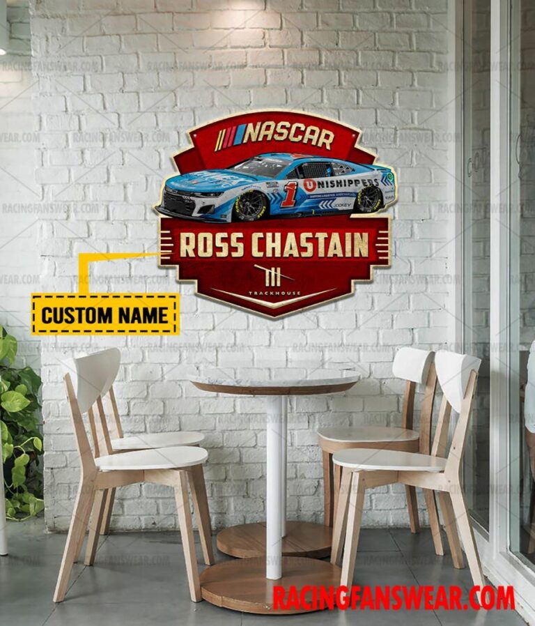 Nascar store - Loyal fans of Ross Chastain's Cut Metal Signs:vintage nascar racing suit,uniform,apparel,shirts,merch,hoodie,jackets,shorts,sweatshirt,outfits,clothes