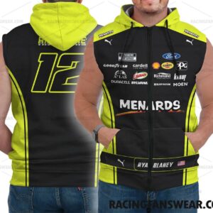 Nascar store - Loyal fans of Ryan Blaney's Bomber Jacket,Unisex Thick Coat,Unisex Sleeveless Hoodie,Unisex Hooded T-Shirt,Kid Sleeveless Hoodie,Kid Hooded T-Shirts,Kid Thick Coat:vintage nascar racing suit,uniform,apparel,shirts,merch,hoodie,jackets,shorts,sweatshirt,outfits,clothes