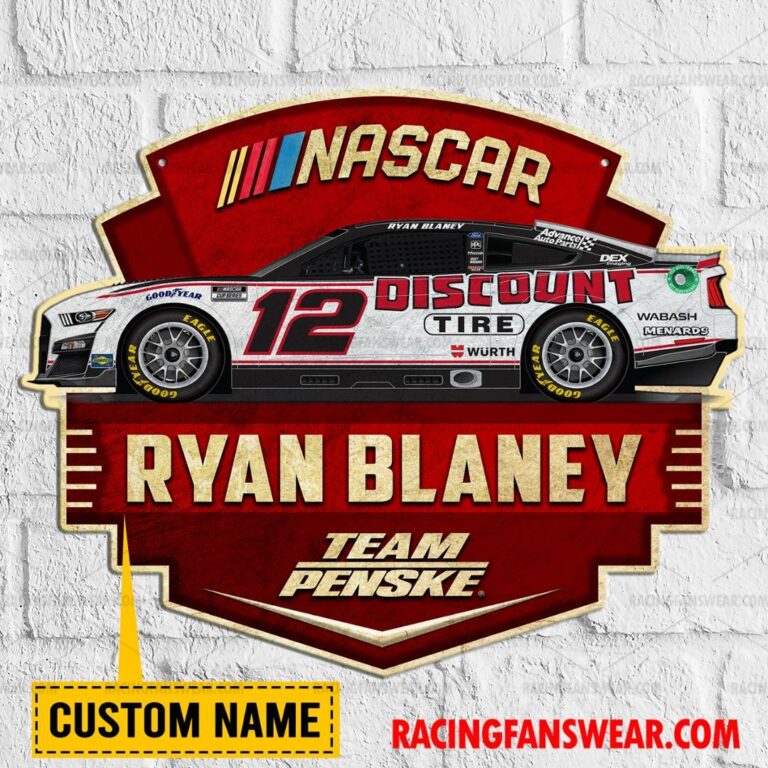 Nascar store - Loyal fans of Ryan Blaney's Cut Metal Signs:vintage nascar racing suit,uniform,apparel,shirts,merch,hoodie,jackets,shorts,sweatshirt,outfits,clothes