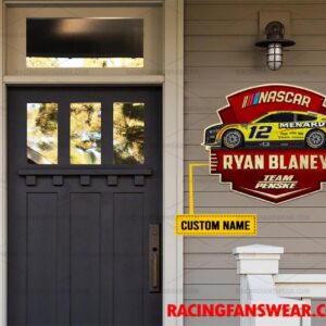 Nascar store - Loyal fans of Ryan Blaney's Cut Metal Signs:vintage nascar racing suit,uniform,apparel,shirts,merch,hoodie,jackets,shorts,sweatshirt,outfits,clothes