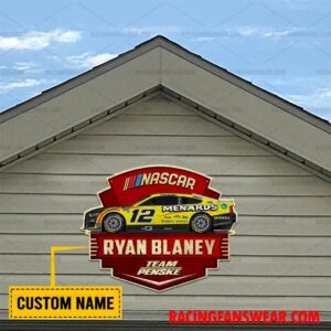 Nascar store - Loyal fans of Ryan Blaney's Cut Metal Signs:vintage nascar racing suit,uniform,apparel,shirts,merch,hoodie,jackets,shorts,sweatshirt,outfits,clothes