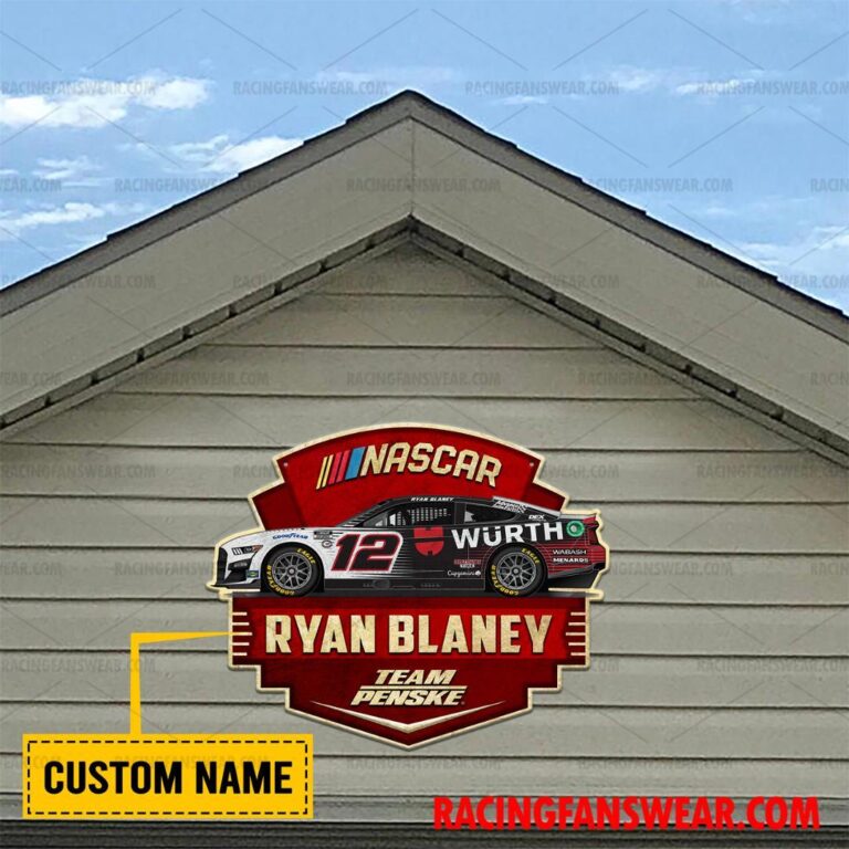 Nascar store - Loyal fans of Ryan Blaney's Cut Metal Signs:vintage nascar racing suit,uniform,apparel,shirts,merch,hoodie,jackets,shorts,sweatshirt,outfits,clothes