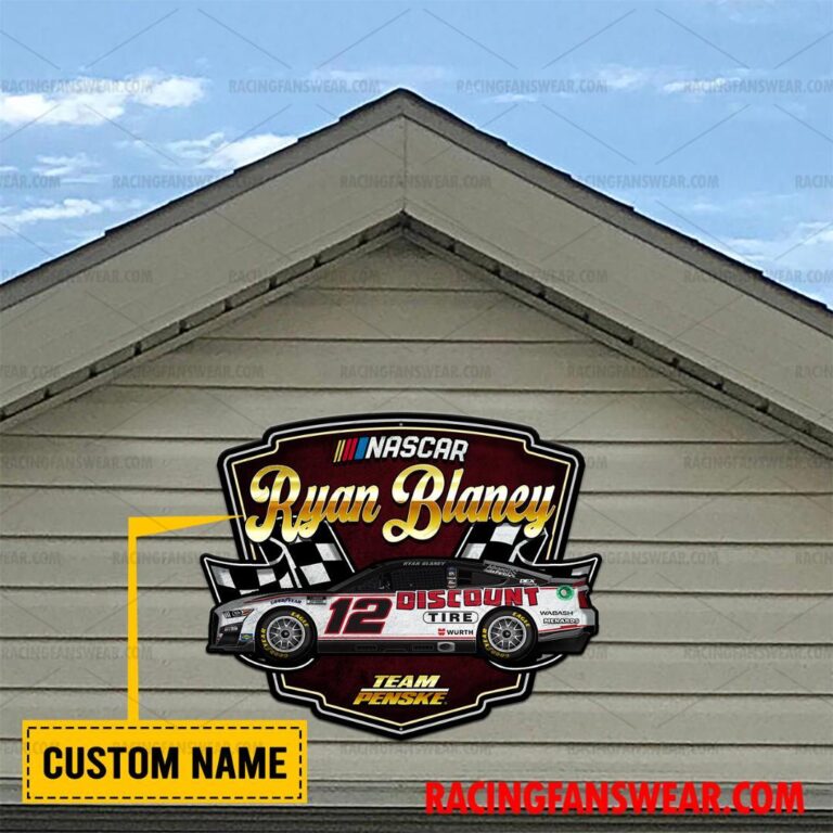 Nascar store - Loyal fans of Ryan Blaney's Cut Metal Signs:vintage nascar racing suit,uniform,apparel,shirts,merch,hoodie,jackets,shorts,sweatshirt,outfits,clothes