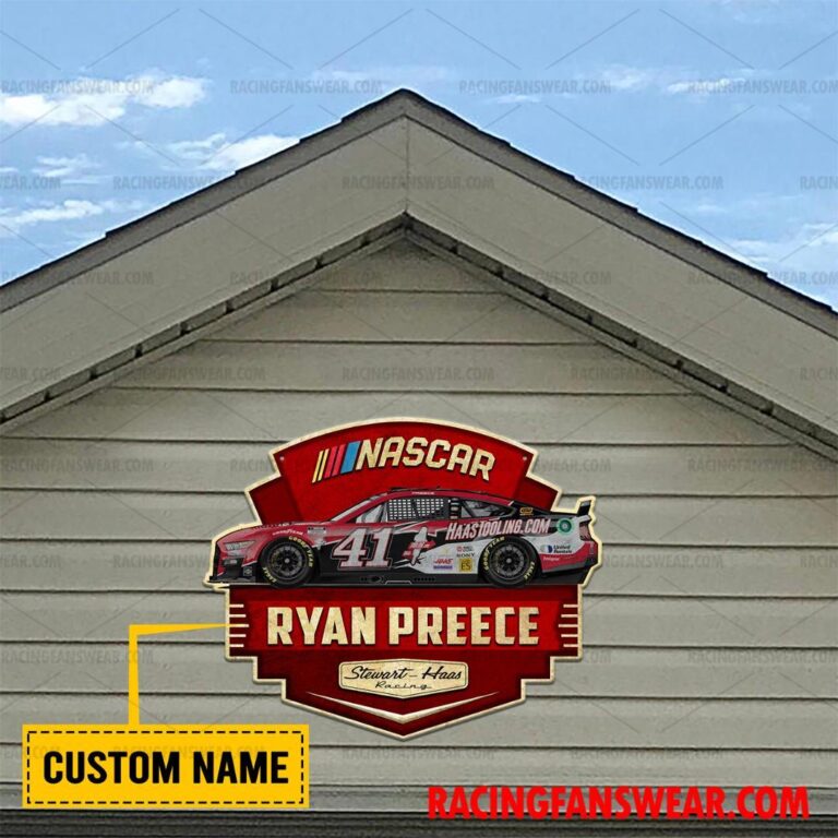 Nascar store - Loyal fans of Ryan Preece's Cut Metal Signs:vintage nascar racing suit,uniform,apparel,shirts,merch,hoodie,jackets,shorts,sweatshirt,outfits,clothes