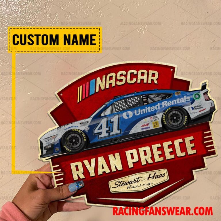 Nascar store - Loyal fans of Ryan Preece's Cut Metal Signs:vintage nascar racing suit,uniform,apparel,shirts,merch,hoodie,jackets,shorts,sweatshirt,outfits,clothes