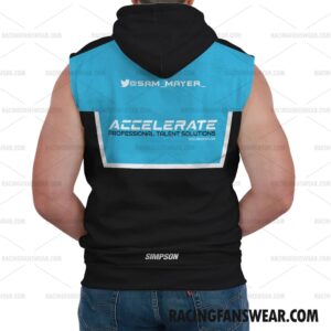 Nascar store - Loyal fans of Sam Mayer's Bomber Jacket,Unisex Thick Coat,Unisex Sleeveless Hoodie,Unisex Hooded T-Shirt,Kid Sleeveless Hoodie,Kid Hooded T-Shirts,Kid Thick Coat:vintage nascar racing suit,uniform,apparel,shirts,merch,hoodie,jackets,shorts,sweatshirt,outfits,clothes