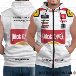 Nascar store - Loyal fans of Sammy Smith's Unisex Sleeveless Hoodie,Unisex Hooded T-Shirt,Kid Sleeveless Hoodie,Kid Hooded T-Shirts:vintage nascar racing suit,uniform,apparel,shirts,merch,hoodie,jackets,shorts,sweatshirt,outfits,clothes