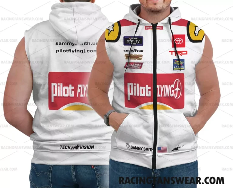 Nascar store - Loyal fans of Sammy Smith's Unisex Sleeveless Hoodie,Unisex Hooded T-Shirt,Kid Sleeveless Hoodie,Kid Hooded T-Shirts:vintage nascar racing suit,uniform,apparel,shirts,merch,hoodie,jackets,shorts,sweatshirt,outfits,clothes