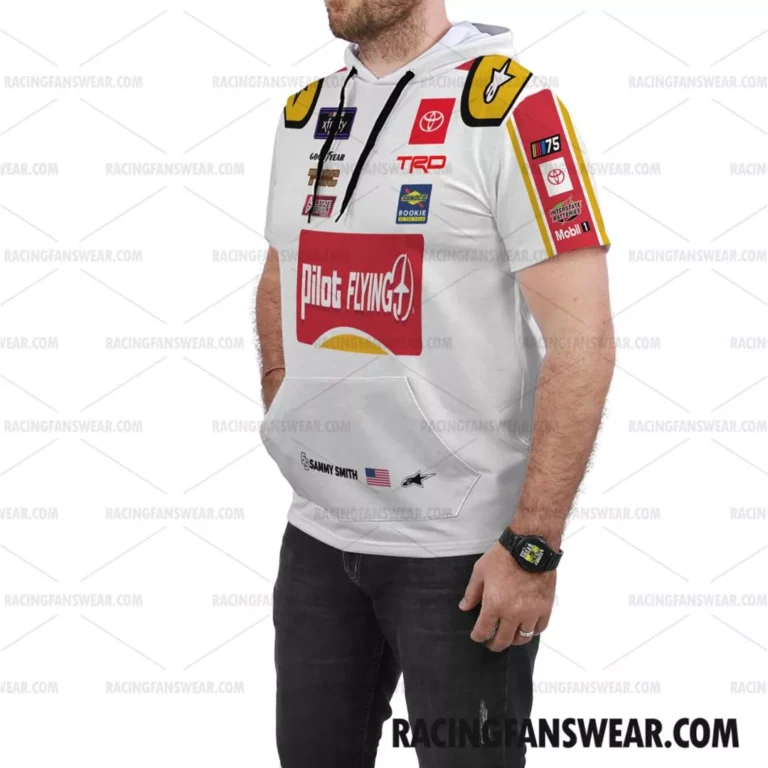 Nascar store - Loyal fans of Sammy Smith's Unisex Sleeveless Hoodie,Unisex Hooded T-Shirt,Kid Sleeveless Hoodie,Kid Hooded T-Shirts:vintage nascar racing suit,uniform,apparel,shirts,merch,hoodie,jackets,shorts,sweatshirt,outfits,clothes