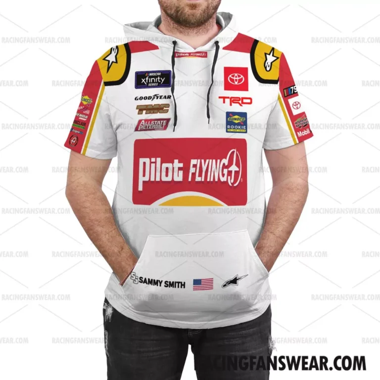 Nascar store - Loyal fans of Sammy Smith's Unisex Sleeveless Hoodie,Unisex Hooded T-Shirt,Kid Sleeveless Hoodie,Kid Hooded T-Shirts:vintage nascar racing suit,uniform,apparel,shirts,merch,hoodie,jackets,shorts,sweatshirt,outfits,clothes