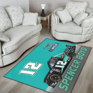 Spencer Boyd Nascar Racing 2023 Carpet Living Room Area Rugs Doormats Blanket Flag Home 2 Nascar store - Loyal fans of Spencer Boyd's Rug,Doormat,Blanket Microfiber Fleece,Blanket Premium Sherpa,House Flag:vintage nascar racing suit,uniform,apparel,shirts,merch,hoodie,jackets,shorts,sweatshirt,outfits,clothes