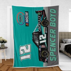 Spencer Boyd Nascar Racing 2023 Carpet Living Room Area Rugs Doormats Blanket Flag Home 10 Nascar store - Loyal fans of Spencer Boyd's Rug,Doormat,Blanket Microfiber Fleece,Blanket Premium Sherpa,House Flag:vintage nascar racing suit,uniform,apparel,shirts,merch,hoodie,jackets,shorts,sweatshirt,outfits,clothes