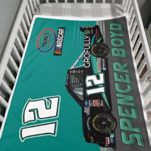 Spencer Boyd Nascar Racing 2023 Carpet Living Room Area Rugs Doormats Blanket Flag Home 11 Nascar store - Loyal fans of Spencer Boyd's Rug,Doormat,Blanket Microfiber Fleece,Blanket Premium Sherpa,House Flag:vintage nascar racing suit,uniform,apparel,shirts,merch,hoodie,jackets,shorts,sweatshirt,outfits,clothes