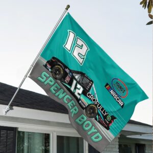 Spencer Boyd Nascar Racing 2023 Carpet Living Room Area Rugs Doormats Blanket Flag Home 13 Nascar store - Loyal fans of Spencer Boyd's Rug,Doormat,Blanket Microfiber Fleece,Blanket Premium Sherpa,House Flag:vintage nascar racing suit,uniform,apparel,shirts,merch,hoodie,jackets,shorts,sweatshirt,outfits,clothes