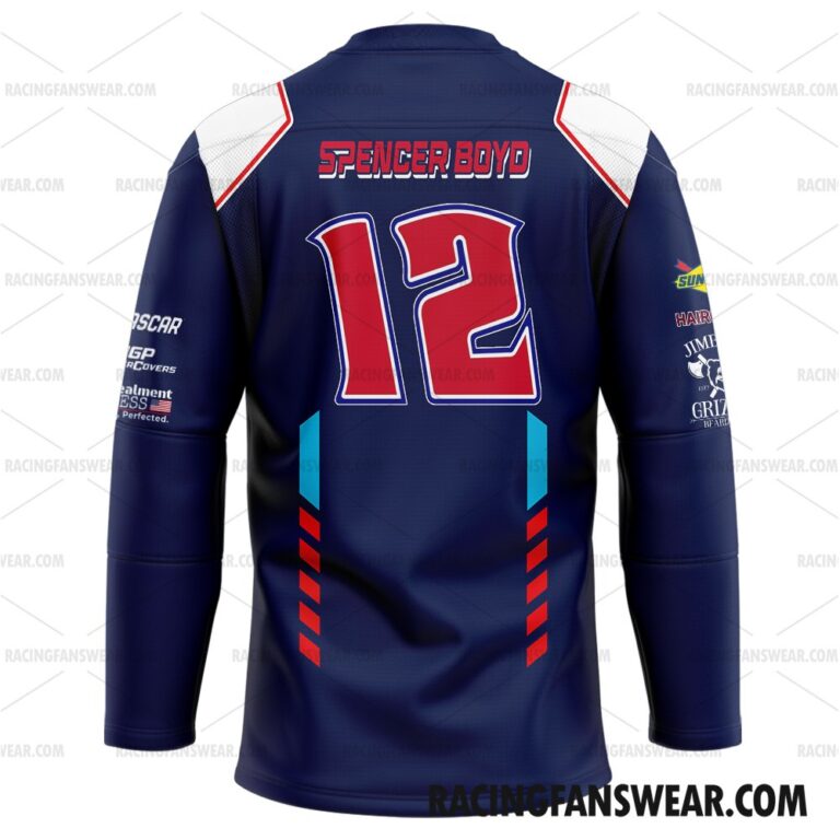 Nascar store - Loyal fans of Spencer Boyd's Unisex Baseball Jerseys,Kid Baseball Jerseys,Youth Baseball Jerseys,Men's Hockey Jerseys,WoMen's Hockey Jerseys,Youth's Hockey Jerseys:vintage nascar racing suit,uniform,apparel,shirts,merch,hoodie,jackets,shorts,sweatshirt,outfits,clothes