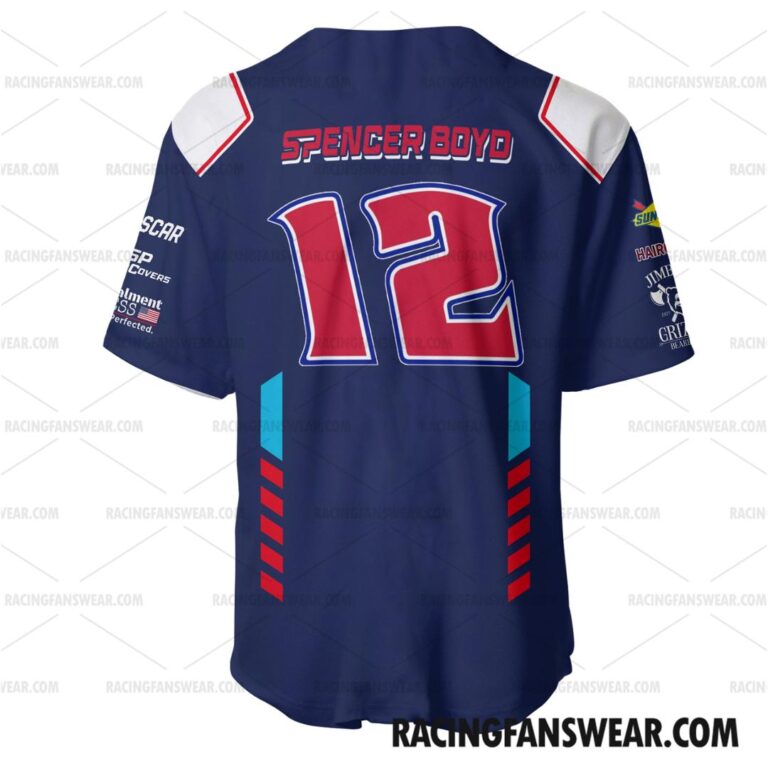 Nascar store - Loyal fans of Spencer Boyd's Unisex Baseball Jerseys,Kid Baseball Jerseys,Youth Baseball Jerseys,Men's Hockey Jerseys,WoMen's Hockey Jerseys,Youth's Hockey Jerseys:vintage nascar racing suit,uniform,apparel,shirts,merch,hoodie,jackets,shorts,sweatshirt,outfits,clothes