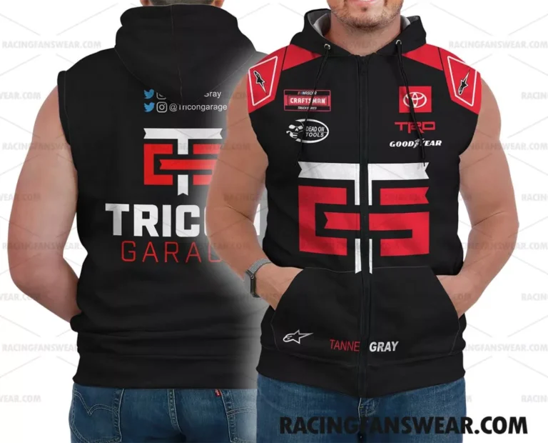 Nascar store - Loyal fans of Tanner Gray's Unisex Sleeveless Hoodie,Unisex Hooded T-Shirt,Kid Sleeveless Hoodie,Kid Hooded T-Shirts:vintage nascar racing suit,uniform,apparel,shirts,merch,hoodie,jackets,shorts,sweatshirt,outfits,clothes