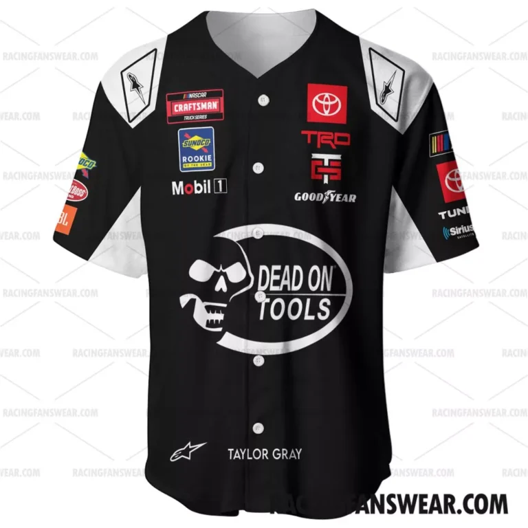 Nascar store - Loyal fans of Taylor Gray's Unisex Baseball Jerseys,Kid Baseball Jerseys,Youth Baseball Jerseys:vintage nascar racing suit,uniform,apparel,shirts,merch,hoodie,jackets,shorts,sweatshirt,outfits,clothes