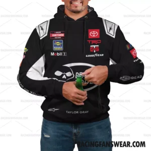 Taylor Gray Nascar Racing 2023 Uniform Clothes Pop Top Hoodie Long Pant 3 Nascar store - Loyal fans of Taylor Gray's Combo Unisex Pop Top Hoodie + Unisex Long Pants,Unisex Pop Top Hoodie,Unisex Long Pants:vintage nascar racing suit,uniform,apparel,shirts,merch,hoodie,jackets,shorts,sweatshirt,outfits,clothes