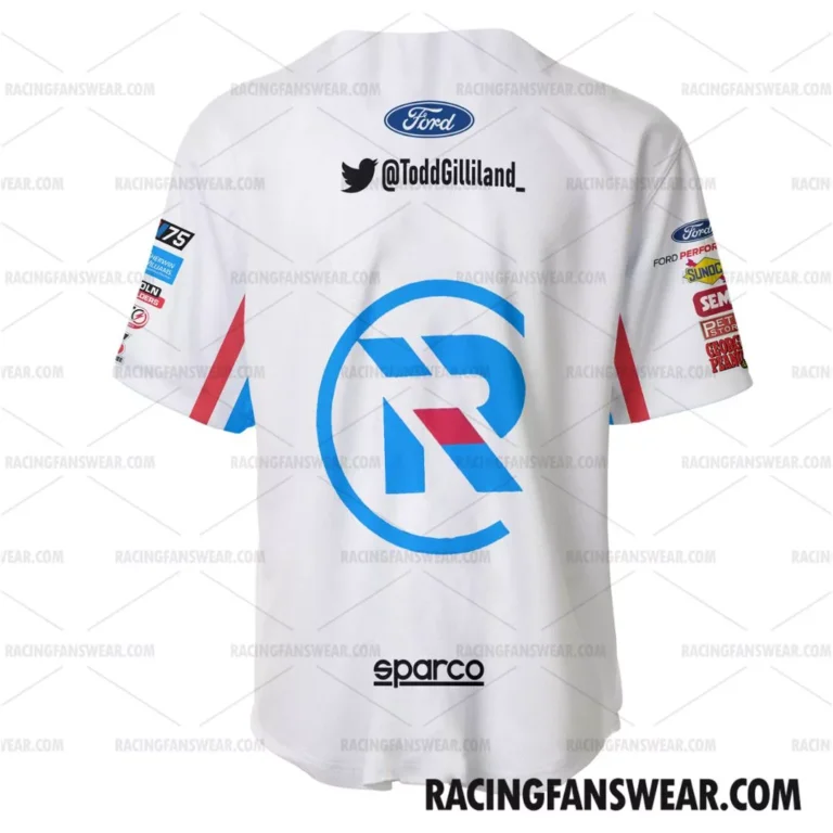 Nascar store - Loyal fans of Todd Gilliland's Unisex Baseball Jerseys,Kid Baseball Jerseys,Youth Baseball Jerseys:vintage nascar racing suit,uniform,apparel,shirts,merch,hoodie,jackets,shorts,sweatshirt,outfits,clothes