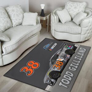 Todd Gilliland Nascar Racing 2023 Carpet Living Room Area Rugs Doormats Blanket Flag Home 2 Nascar store - Loyal fans of Todd Gilliland's Rug,Doormat,Blanket Microfiber Fleece,Blanket Premium Sherpa,House Flag:vintage nascar racing suit,uniform,apparel,shirts,merch,hoodie,jackets,shorts,sweatshirt,outfits,clothes
