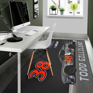 Todd Gilliland Nascar Racing 2023 Carpet Living Room Area Rugs Doormats Blanket Flag Home 3 Nascar store - Loyal fans of Todd Gilliland's Rug,Doormat,Blanket Microfiber Fleece,Blanket Premium Sherpa,House Flag:vintage nascar racing suit,uniform,apparel,shirts,merch,hoodie,jackets,shorts,sweatshirt,outfits,clothes