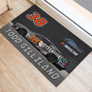 Todd Gilliland Nascar Racing 2023 Carpet Living Room Area Rugs Doormats Blanket Flag Home 5 Nascar store - Loyal fans of Todd Gilliland's Rug,Doormat,Blanket Microfiber Fleece,Blanket Premium Sherpa,House Flag:vintage nascar racing suit,uniform,apparel,shirts,merch,hoodie,jackets,shorts,sweatshirt,outfits,clothes