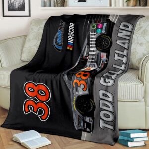 Todd Gilliland Nascar Racing 2023 Carpet Living Room Area Rugs Doormats Blanket Flag Home 7 Nascar store - Loyal fans of Todd Gilliland's Rug,Doormat,Blanket Microfiber Fleece,Blanket Premium Sherpa,House Flag:vintage nascar racing suit,uniform,apparel,shirts,merch,hoodie,jackets,shorts,sweatshirt,outfits,clothes